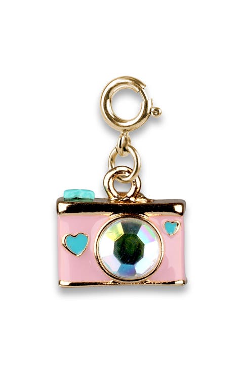 Kids' Goldtone Camera Charm (Big Kid)