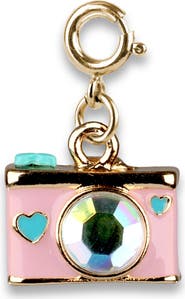 CHARM IT!® Kids' Goldtone Camera Charm