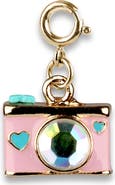 CHARM IT!® Kids' Goldtone Camera Charm