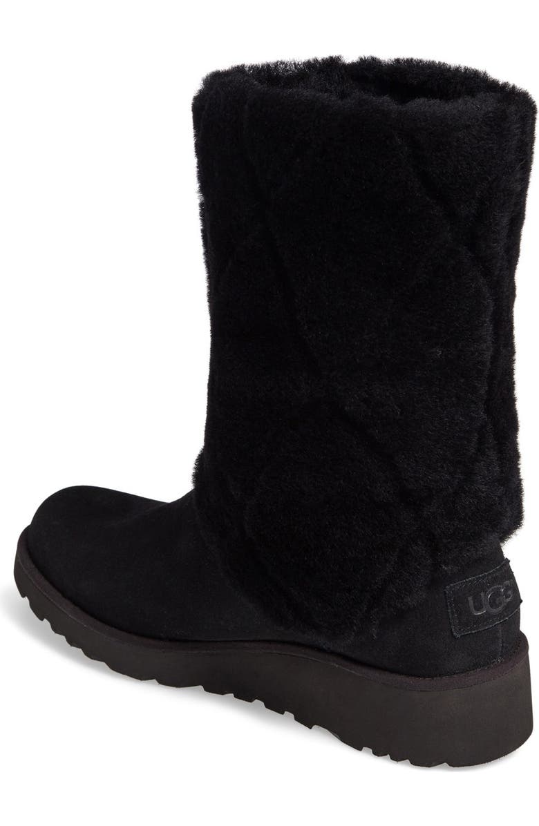 UGG<sup>®</sup> Ariella Luxe Diamond Genuine Shearling Boot, Alternate, color,
