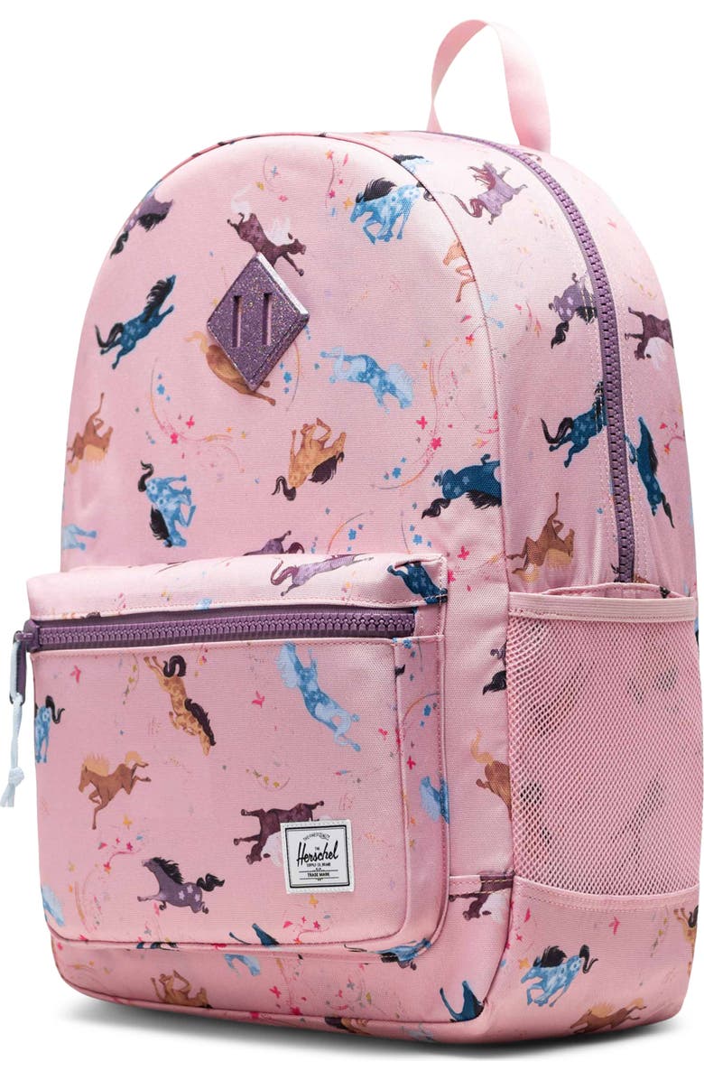Herschel Supply Co. Kids' Heritage Youth Backpack, Alternate, color, Wild Horses