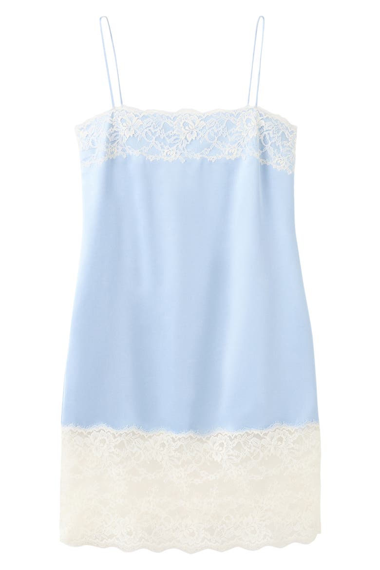 Lace Camisole Dress, Alternate, color, SKY BLUE