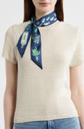 Echo At Sea Silk Ribbon Scarf