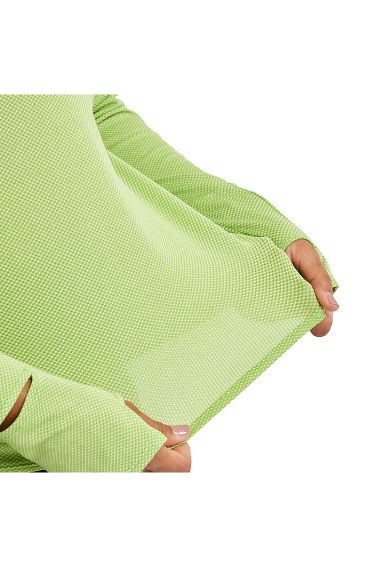 Flyout Long-Sleeve Shirt - Women's, Alternate, color, Limelight