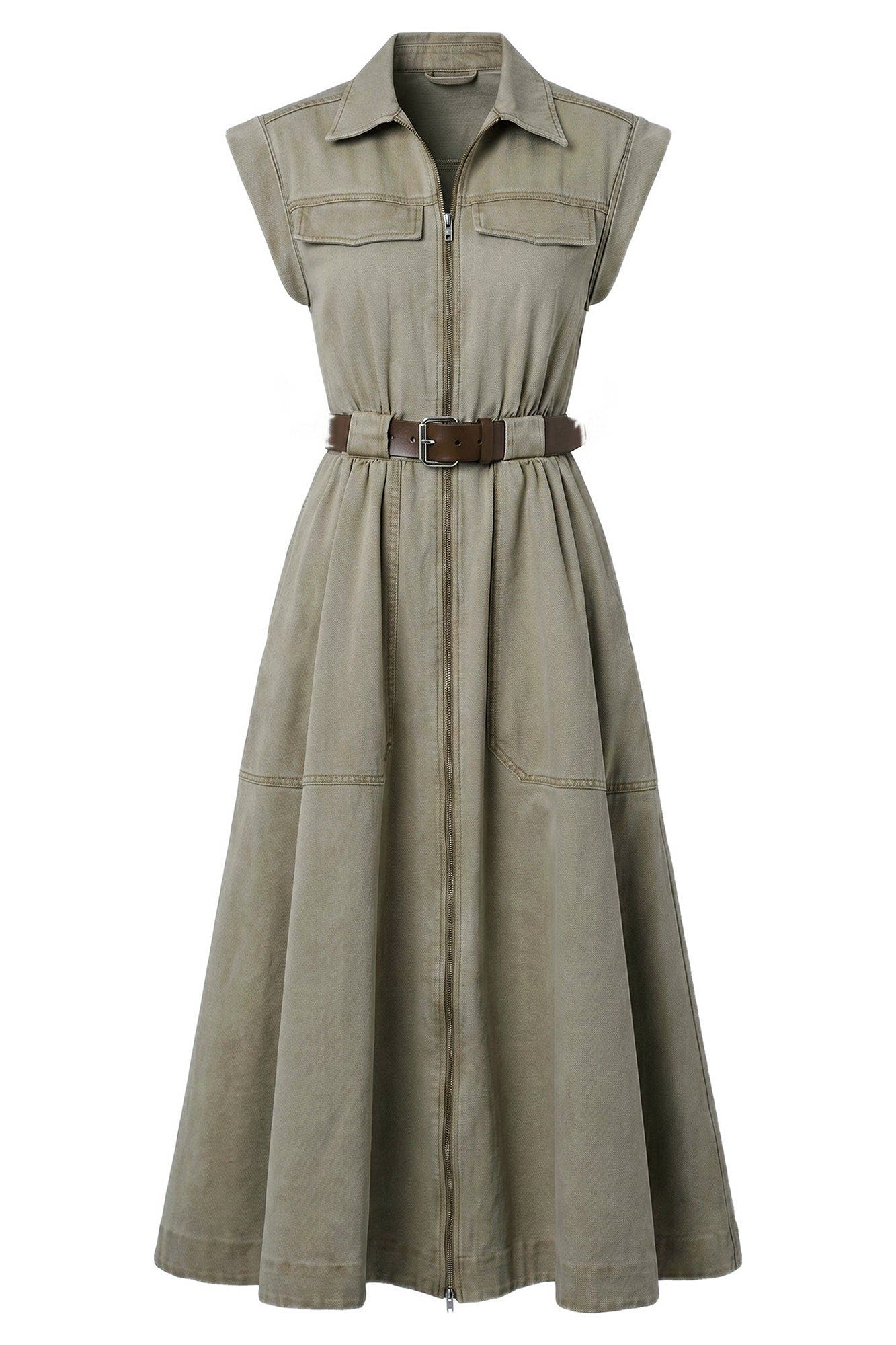 brown textured trisha shirt dress 100% Cotton Double Gauze Muslin Fabric Solid Color Shirt and Trouser CO-ORDS/Cord Sets for Women, Extremely Comfortable for All Seasons