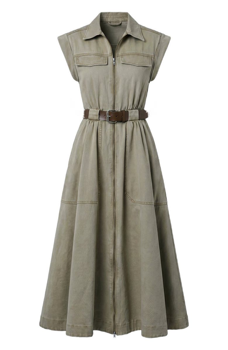 NICHOLAS Trisha Dress, Alternate, color, Sage