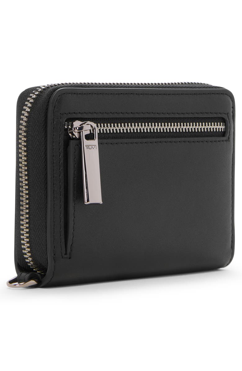 TUMI Belden Trifold Leather Zip Wallet, Alternate, color, 