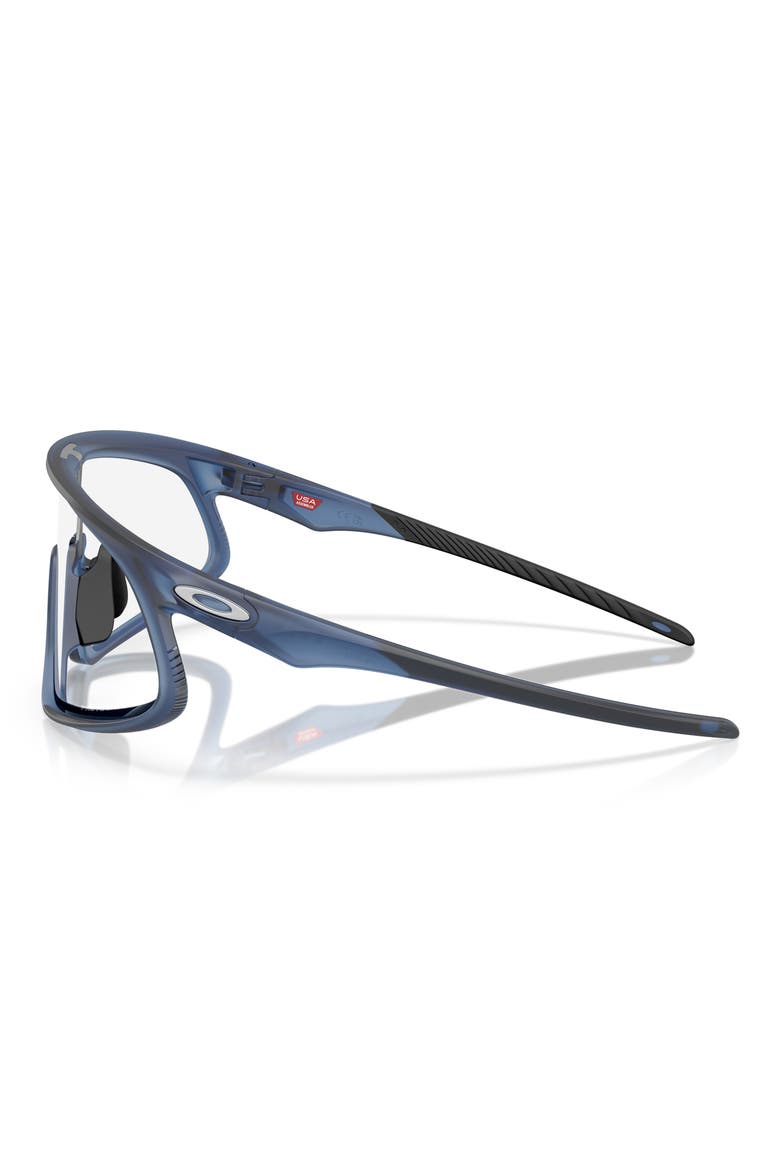 RSLV 149mm Prizm™ Polarized Shield Sunglasses, Alternate, color, GREY
