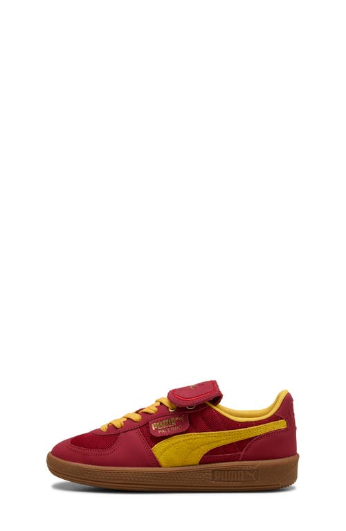 Puma X Harry Potter™ Kids' Palermo Sneaker In Dark Crimson-yellow Sizzle