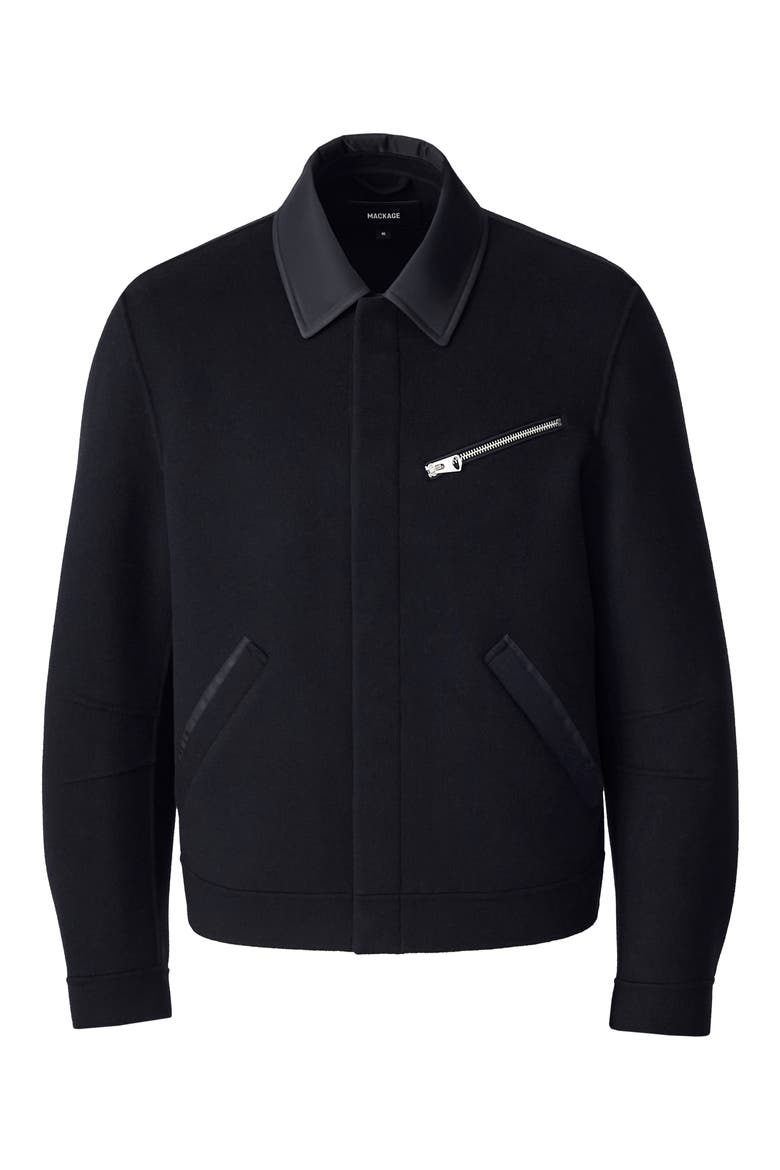 Hayes Wool Jacket, Alternate, color, NAVY