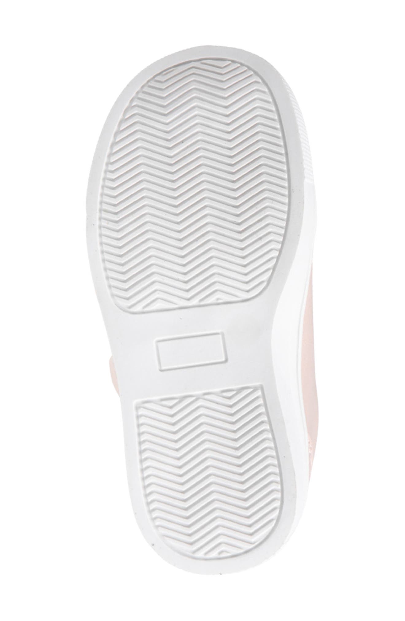 bebe Kids' Heart Sneaker, Alternate, color, Blush