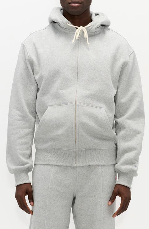 Made in USA Cotton French Terry Zip Hoodie