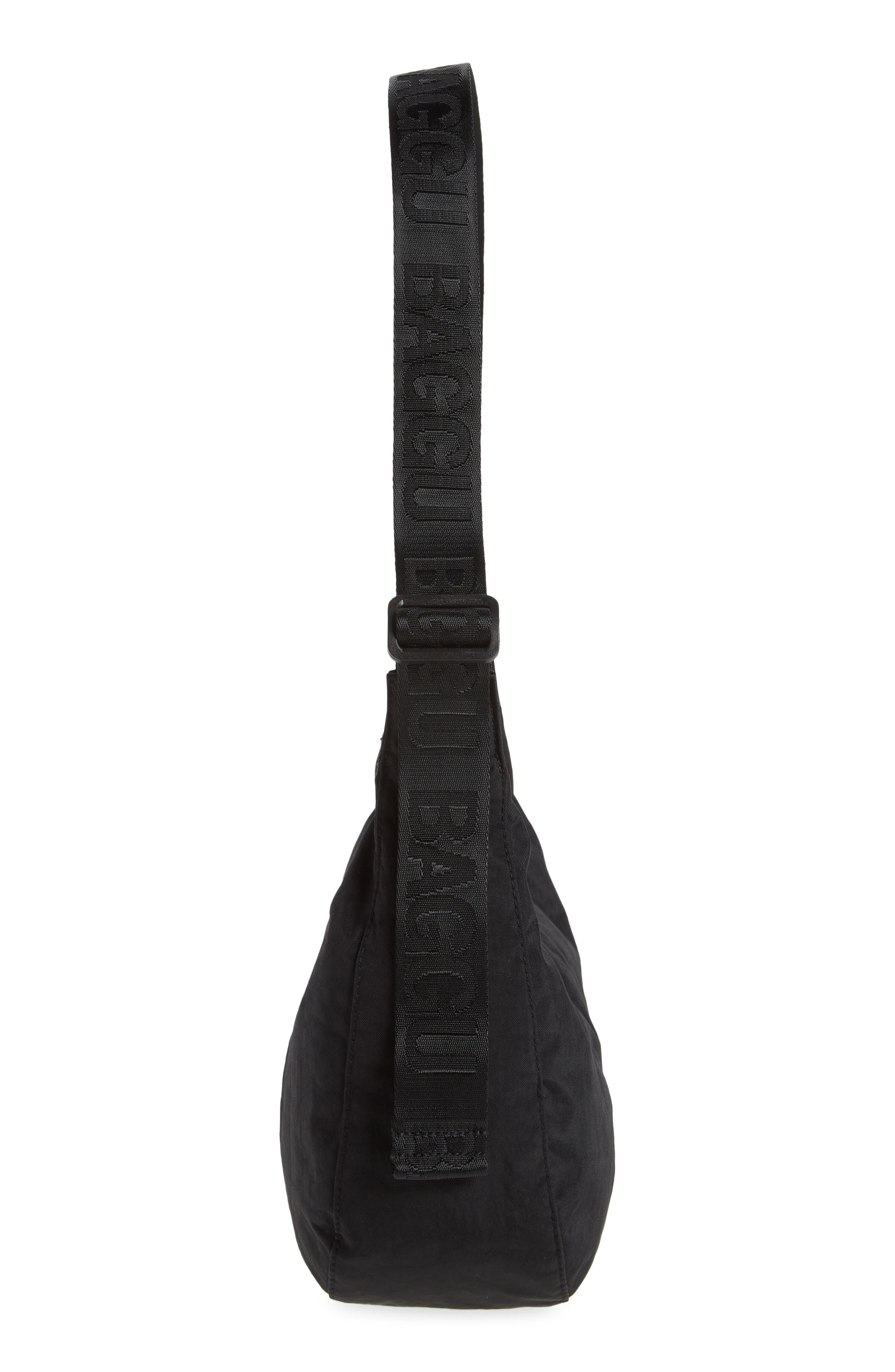 Baggu Medium Crescent Nylon Canvas Shoulder Bag, Alternate, color, 