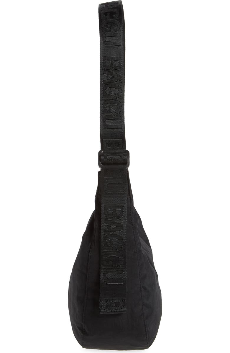 Baggu Medium Crescent Nylon Canvas Shoulder Bag, Alternate, color,