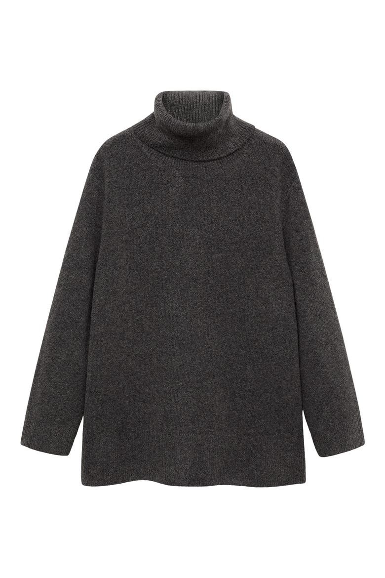 Turtleneck Sweater, Main, color, CHARCOAL