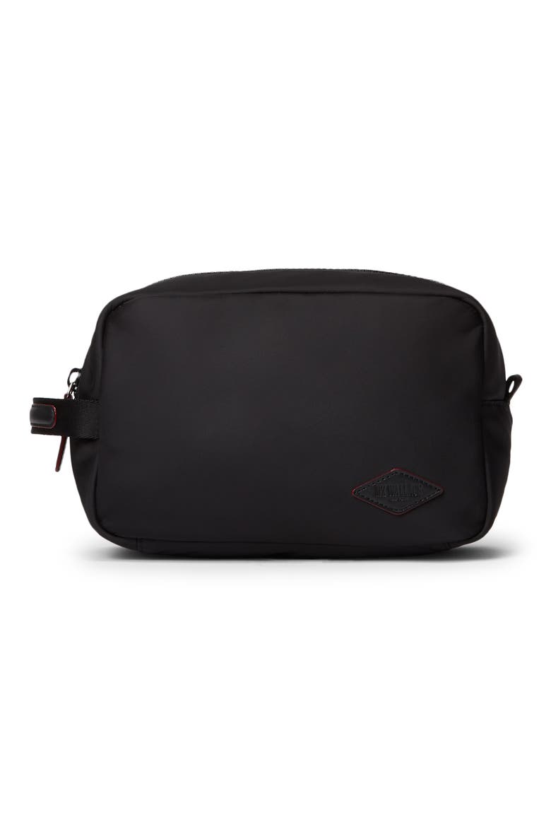 Bleecker Nylon Dopp Kit, Main, color, BLACK