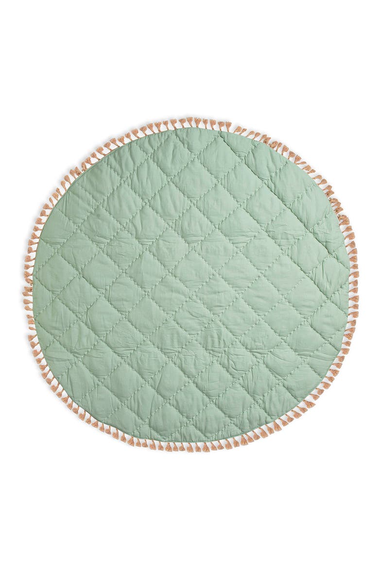 Quilted Cotton Baby Playmat, Alternate, color, PINK