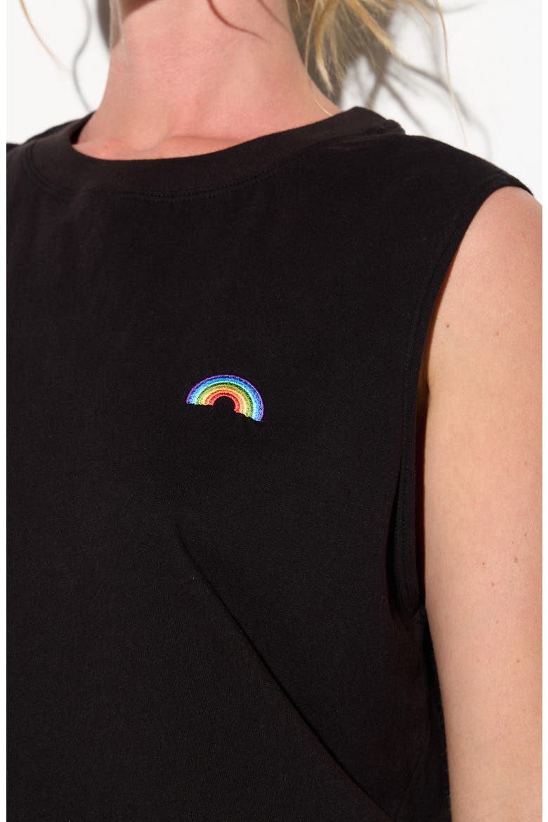 Live Light Vibe Tank, Alternate, color, BLACK
