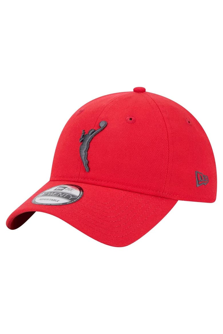 Men's New Era Red Atlanta Dream 9TWENTY Adjustable Hat, Alternate, color, Red