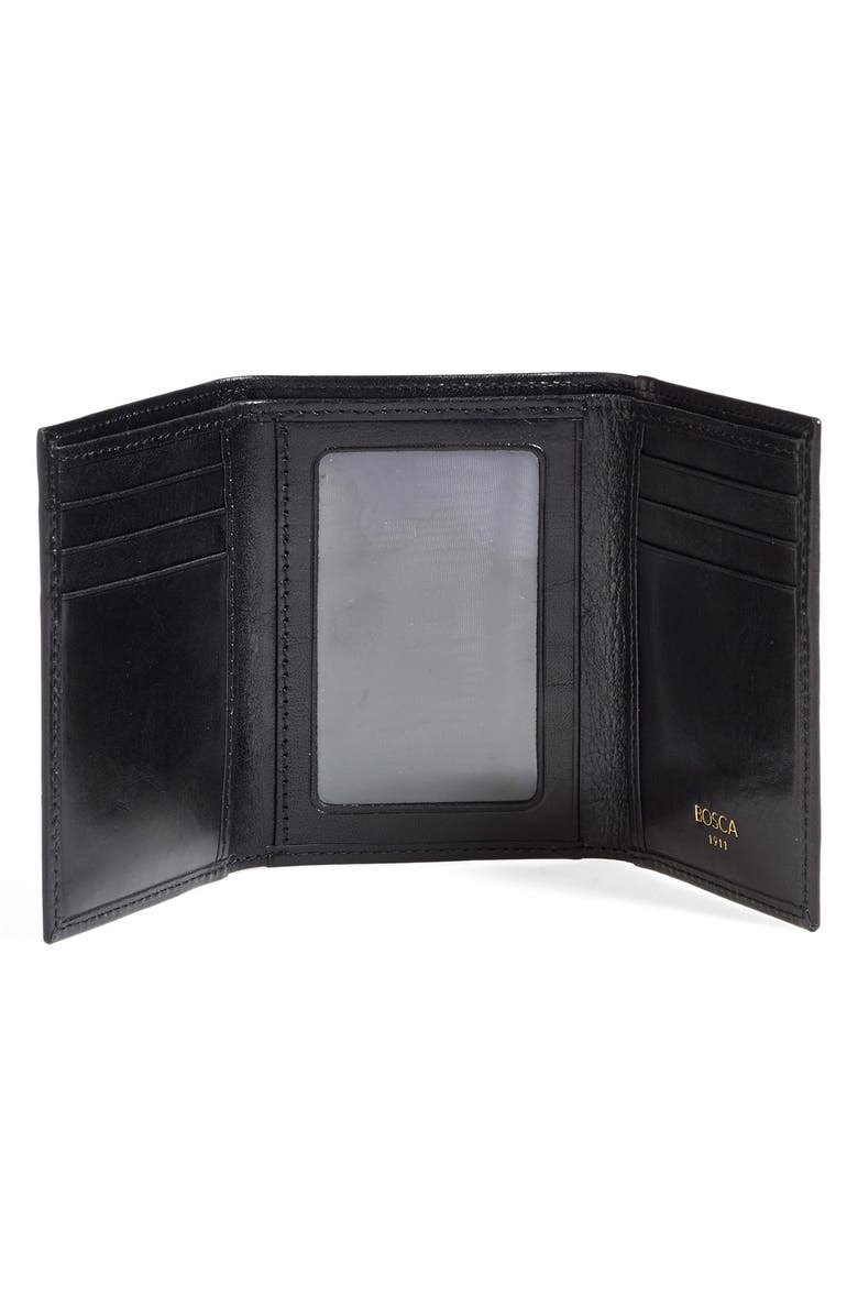 Bosca Old Leather Double ID Trifold Wallet, Alternate, color,