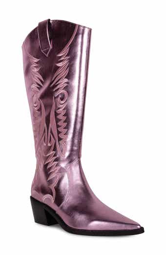 Gigi Faux Leather Western Boot