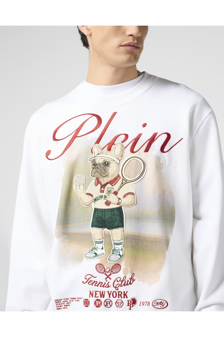 Sweatshirt New York Tennis Men, Alternate, color, OffWhite