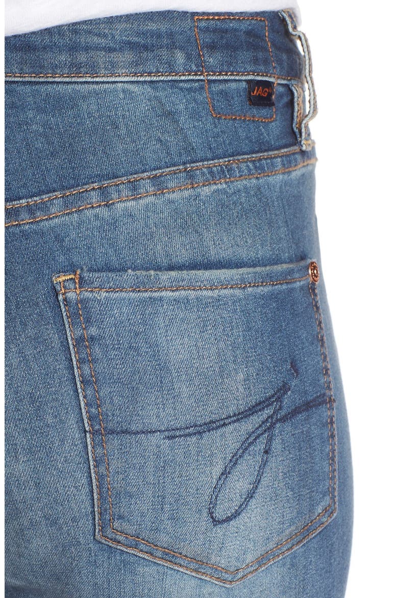 Jeans Sheridan Distressed Skinny Jeans, Alternate, color, BLUE CARBON