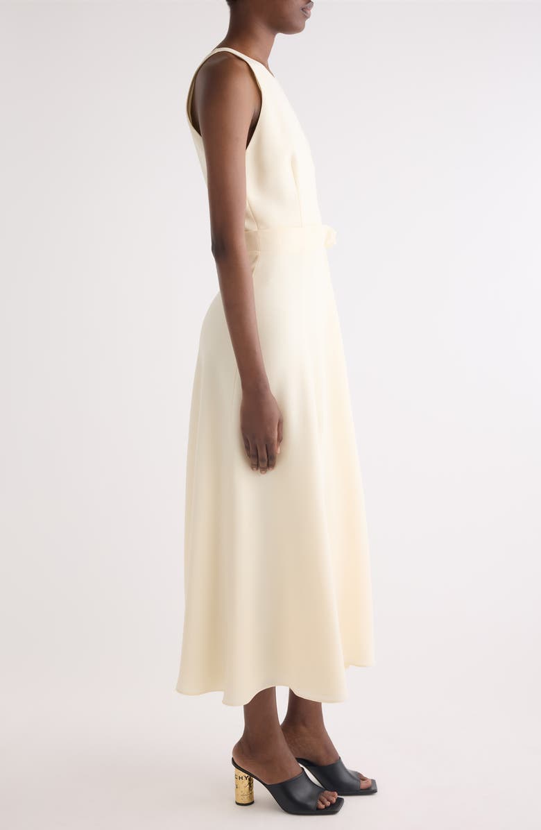 Givenchy Sleeveless Fluid Dress, Alternate, color, Ivory