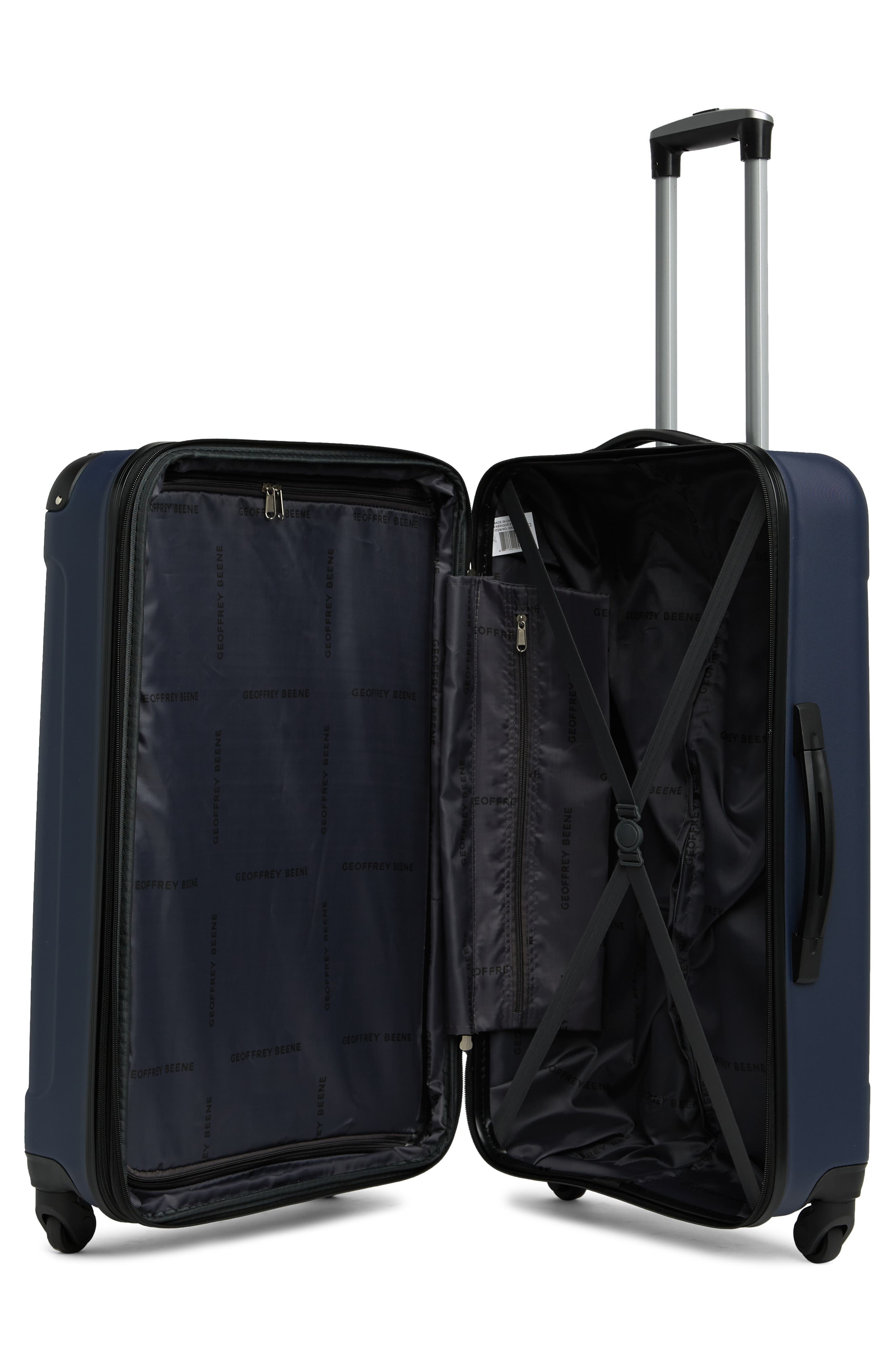 GEOFFREY BEENE Colorado Four-Piece Luggage Set, Alternate, color, Navy