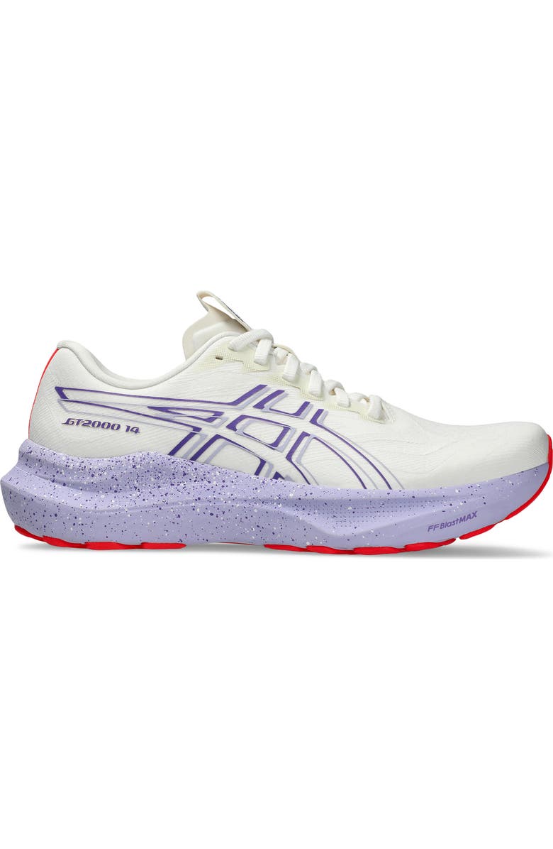 ASICS<sup>®</sup> GT-2000 14 Tokyo Running Shoe, Alternate, color, Cream/ Edo Purple