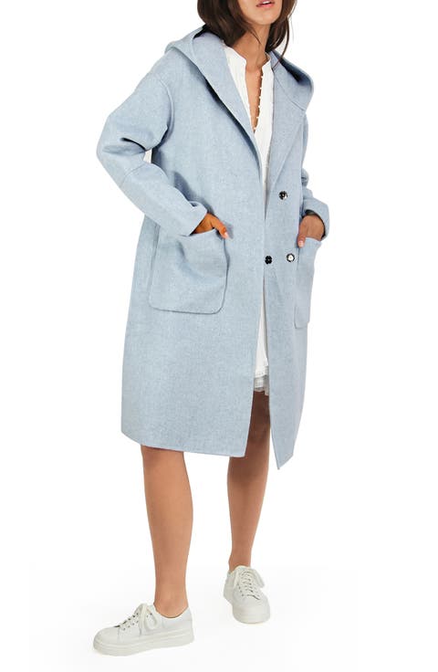 Walk This Way Wool Blend Coat