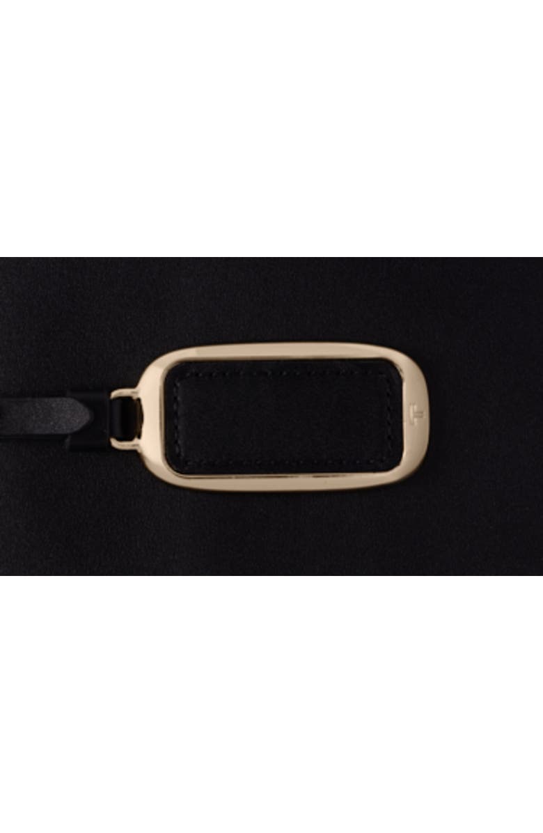 TUMI Raina Large Leather Backpack, Alternate, color, Black/ Light Gold