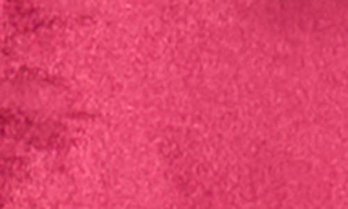 Halogen ® Short Sleeve Velvet Midi Dress In Burgundy