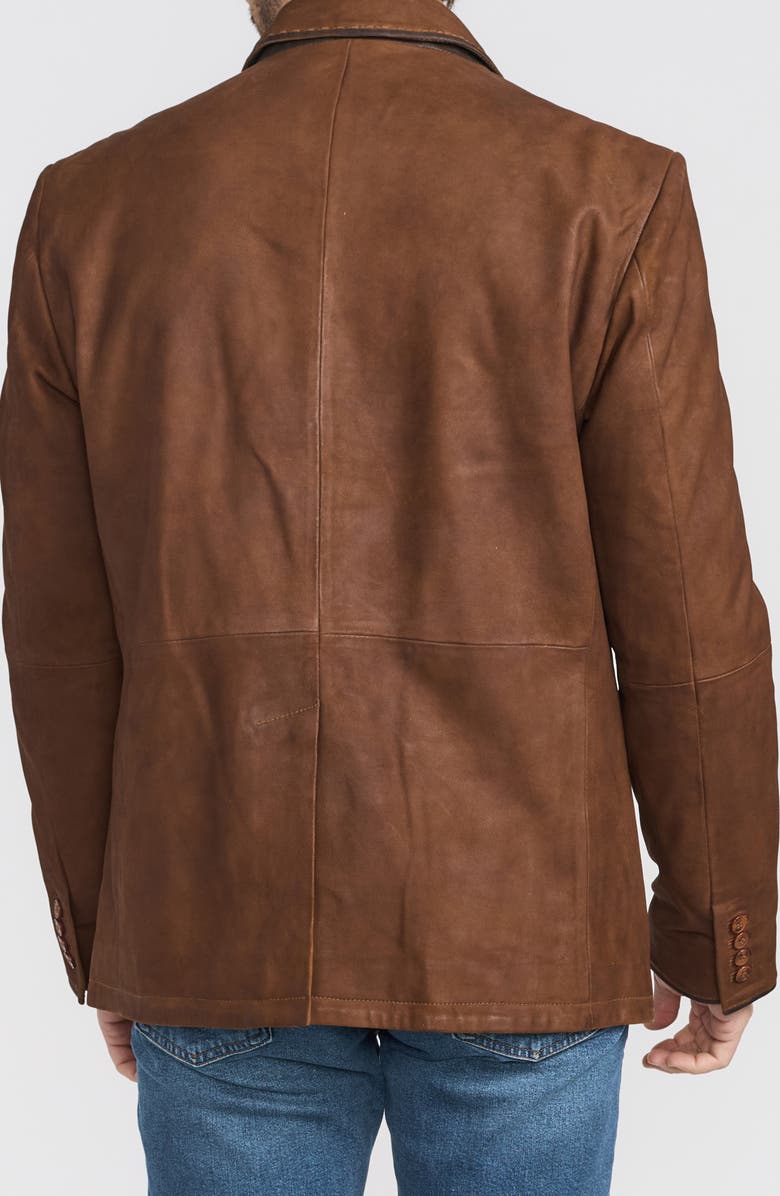 FLYNT Distressed Leather Jacket, Alternate, color, New Mexico