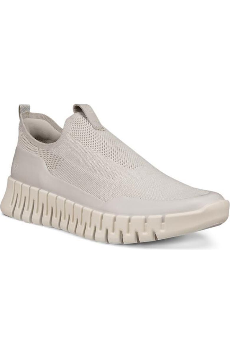 ECCO GRUUV Slip-On Sneaker, Main, color, Gravel/ Limestone/ Gravel