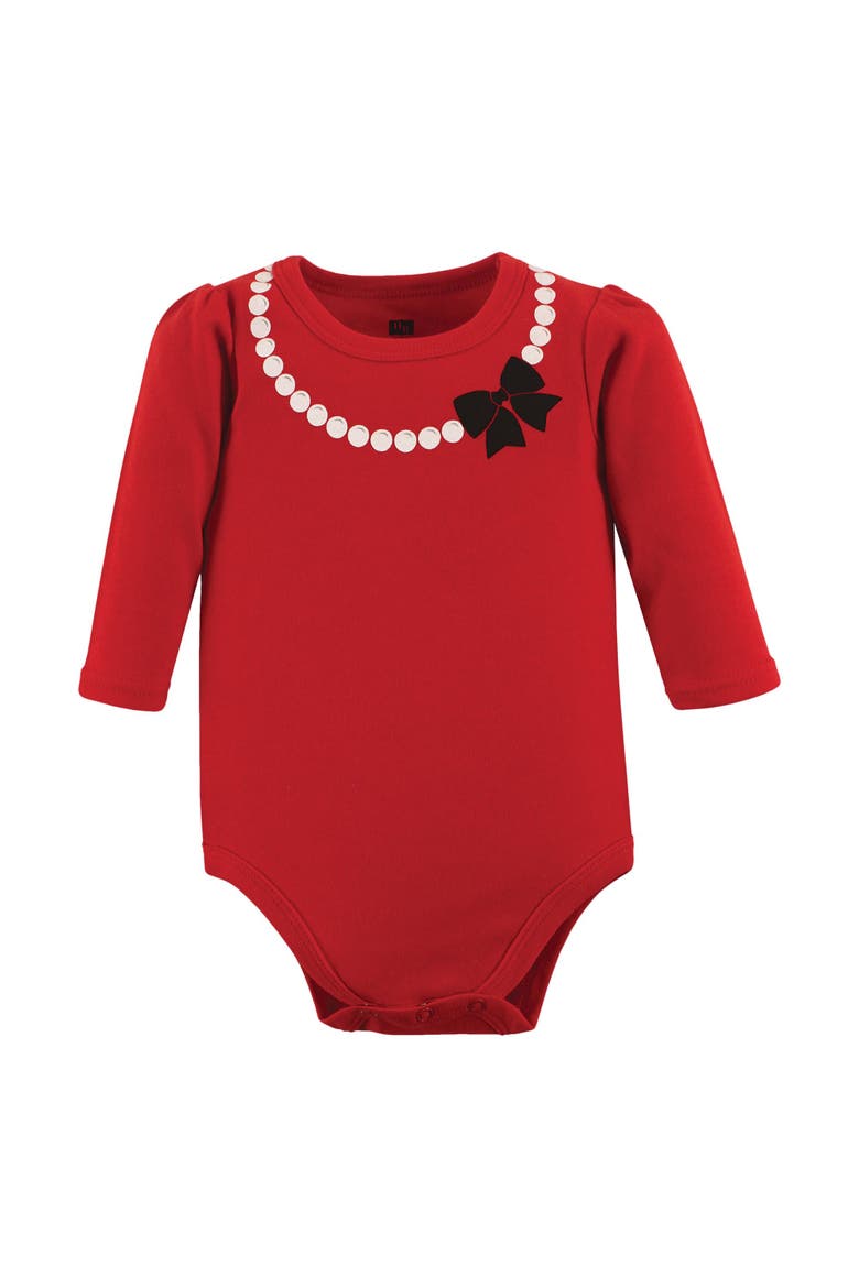 Infant Breathable Cotton Long-Sleeve Bodysuit Bundle 3 Count, Alternate, color, Scottie Dog