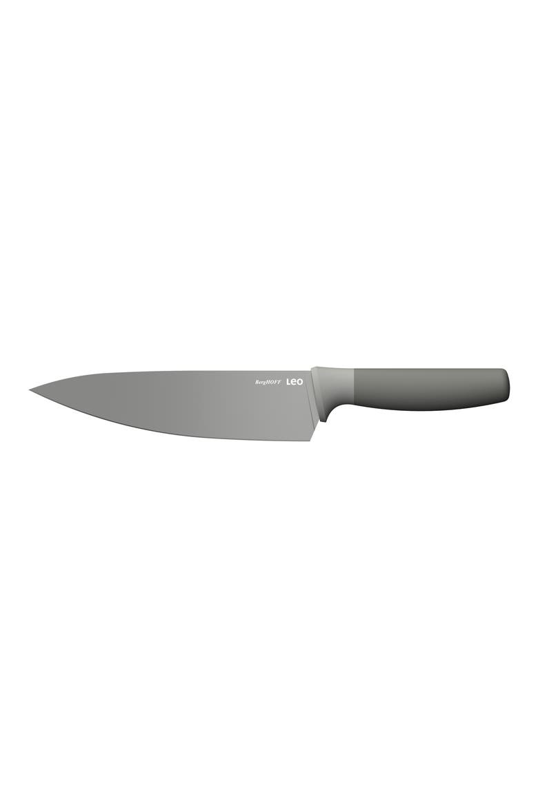 Leo Balance 7.5-Inch Chef's Knife, Main, color, GREY