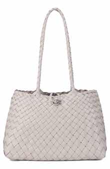 Oryany Kayla Woven Leather Shoulder Bag