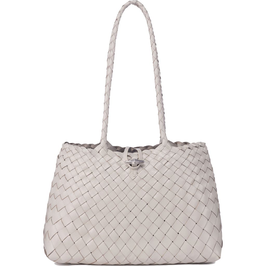 ORYANY ORYANY KAYLA WOVEN LEATHER SHOULDER BAG