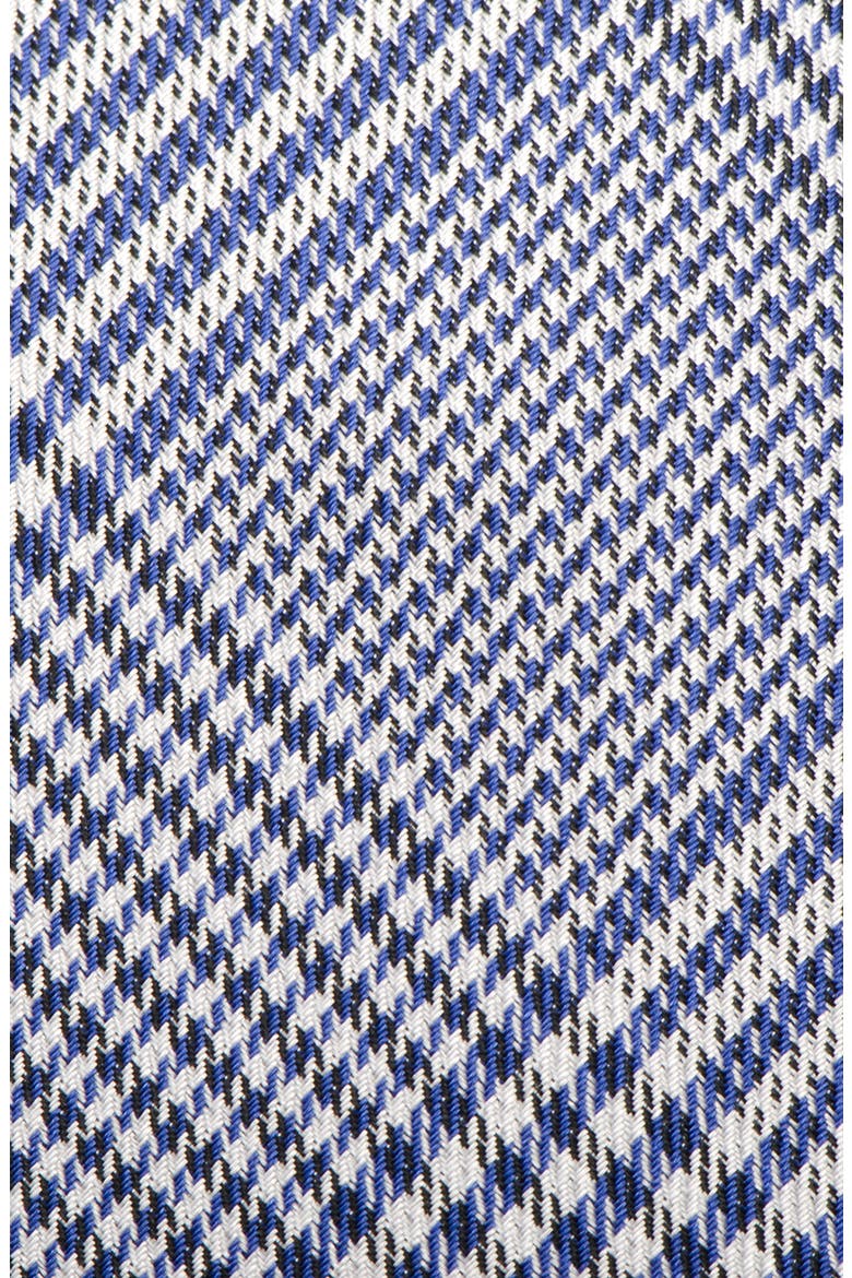 Blue Glen Plaid Silk Tie, Alternate, color, BLUE
