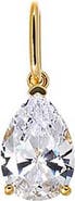 BY ADINA EDEN Colored CZ Pear Charm