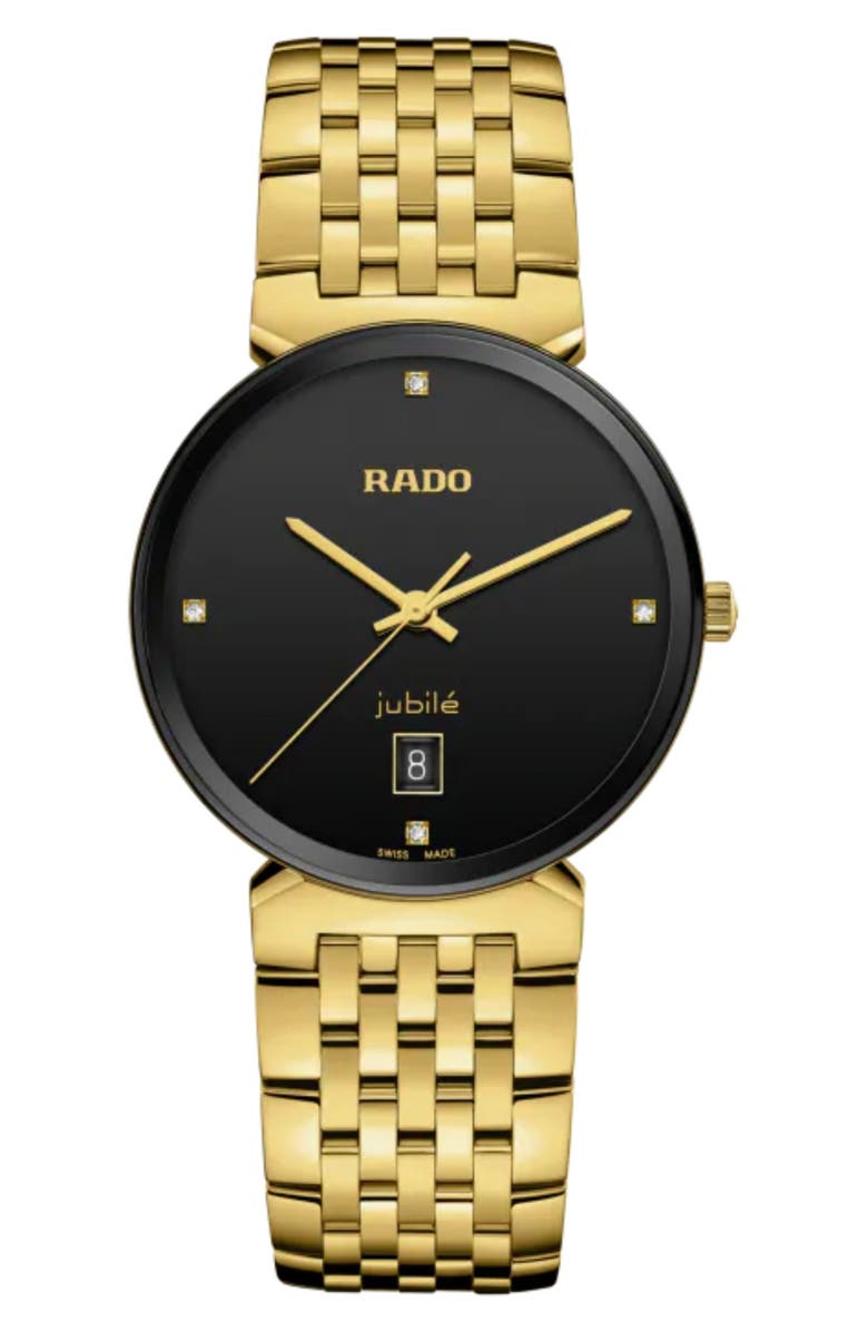 RADO Florence Diamond Bracelet Watch, 30mm, Main, color,