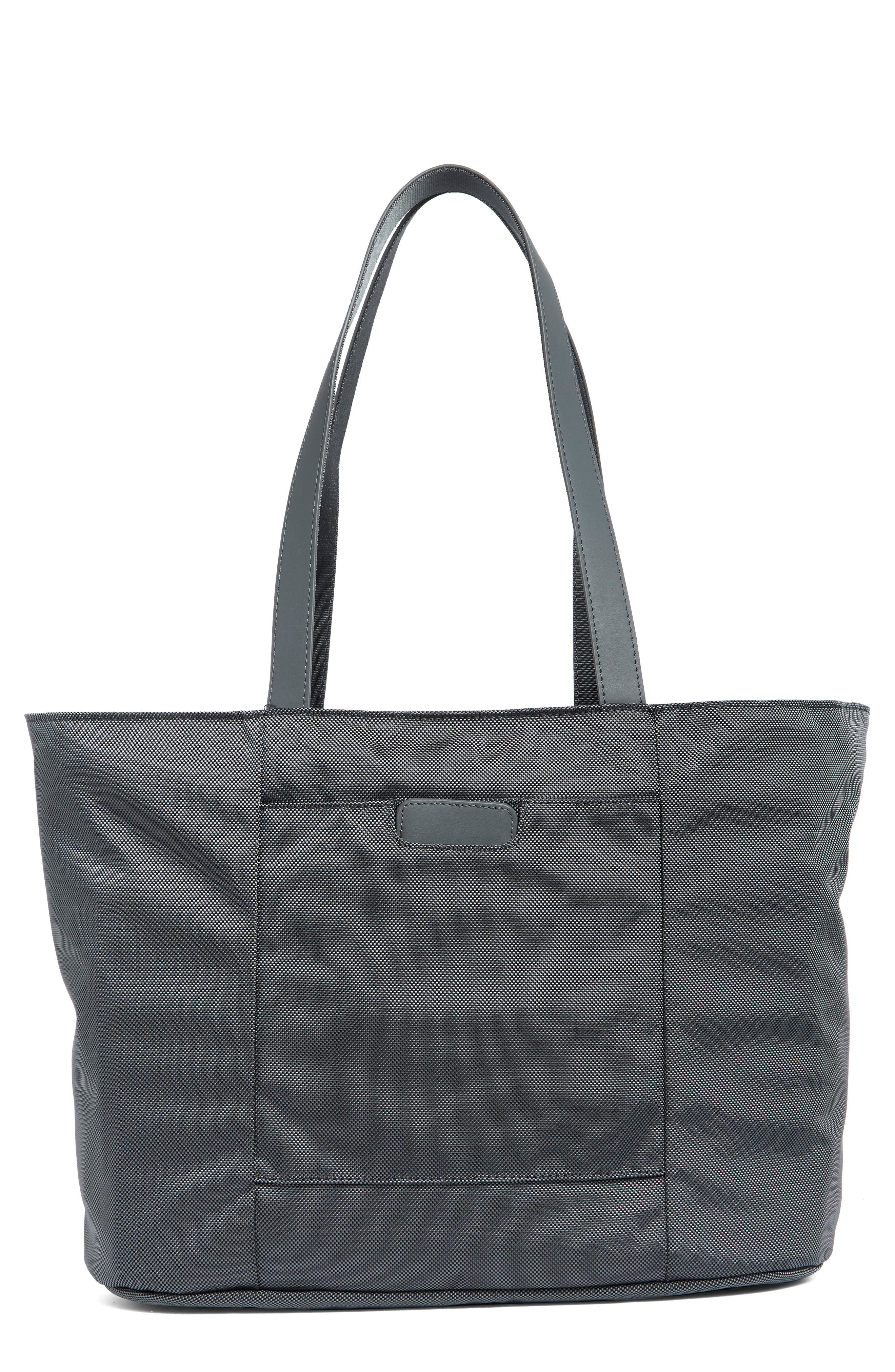 Baseline Traveler Tote, Main, color, STEEL