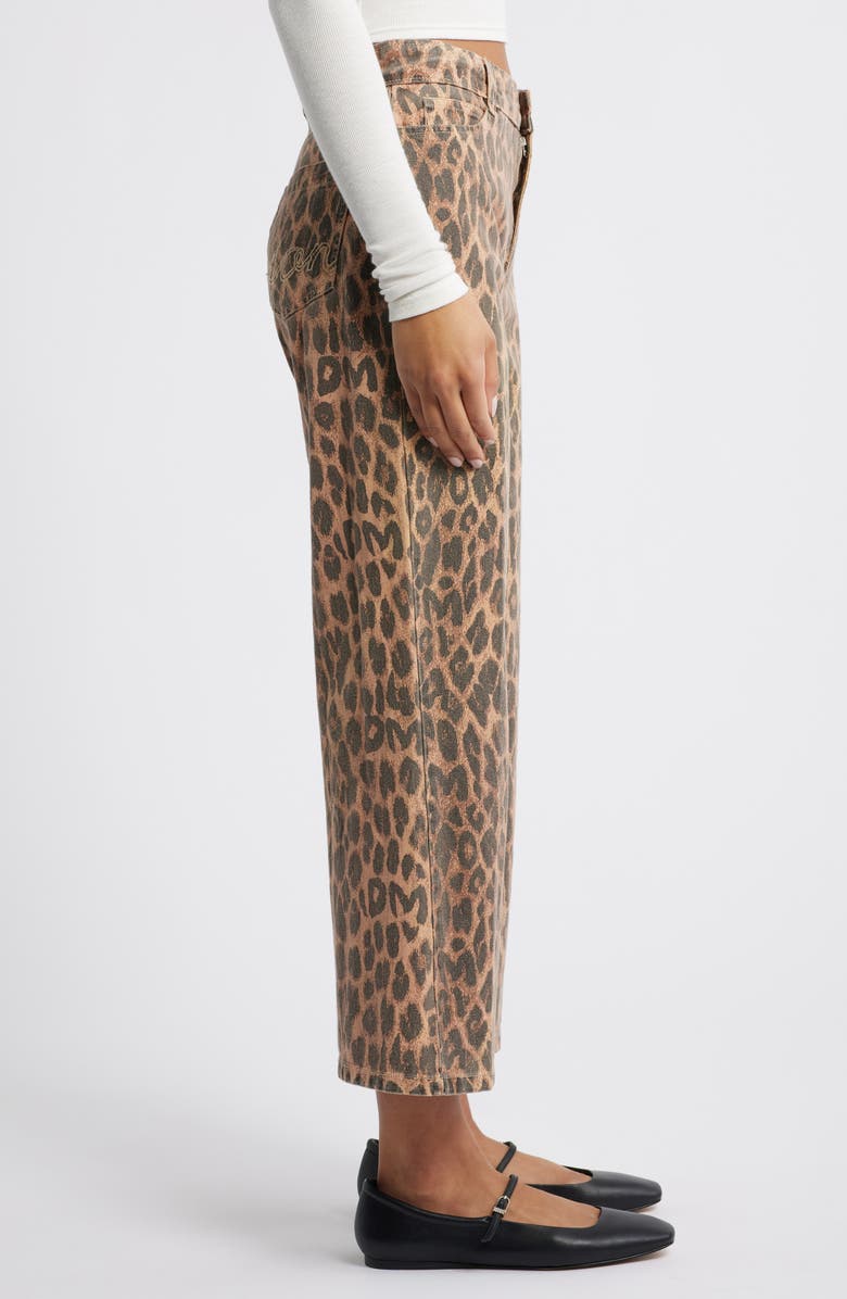 Damson Madder Kenny Organic Cotton Twill Ankle Pants, Alternate, color, Tiger