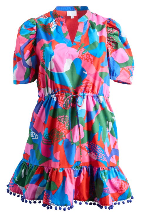 Exene Gerica Floral Shift Dress
