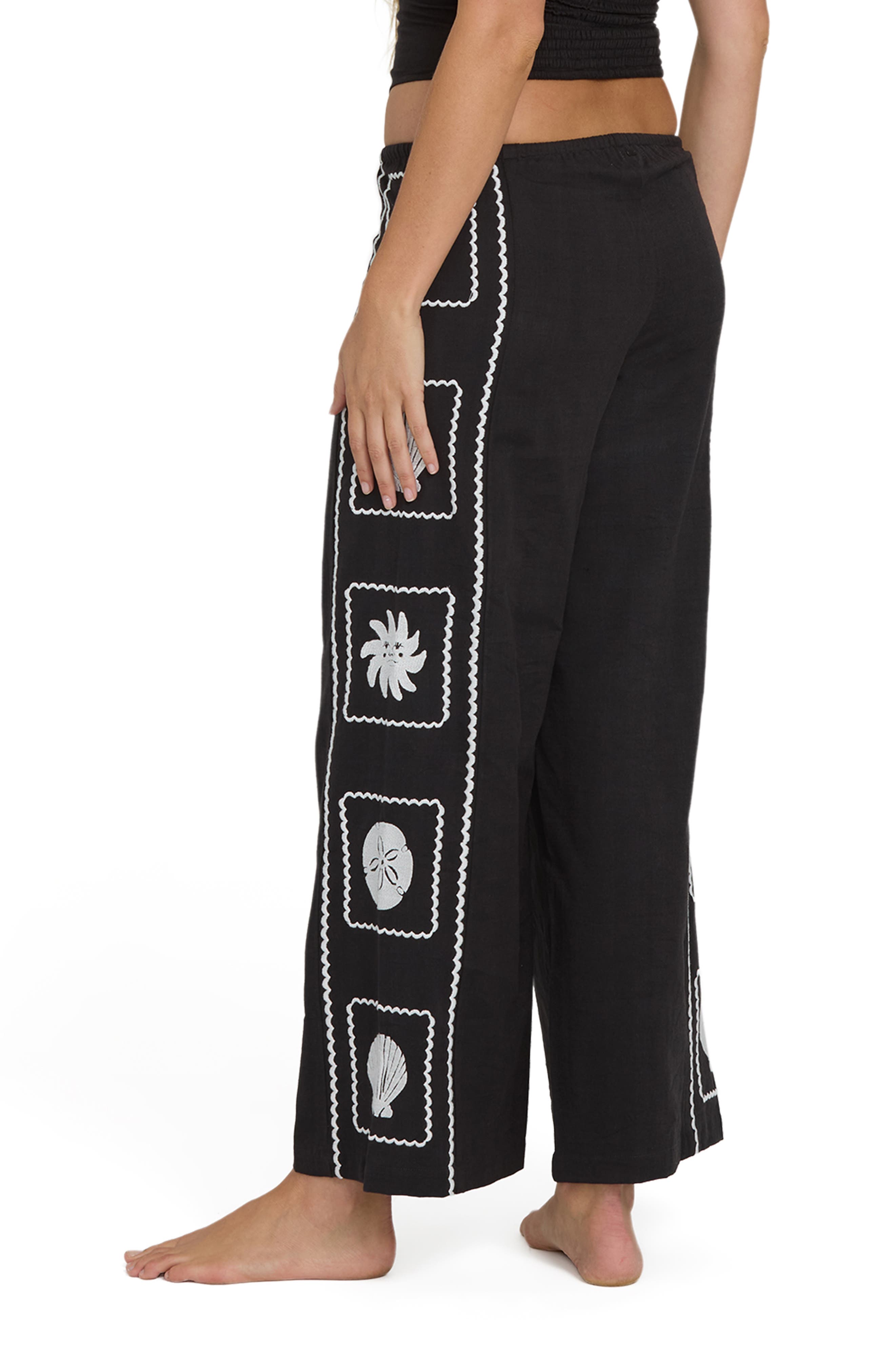 Sea Side Dream Drawstring Pants - image 2