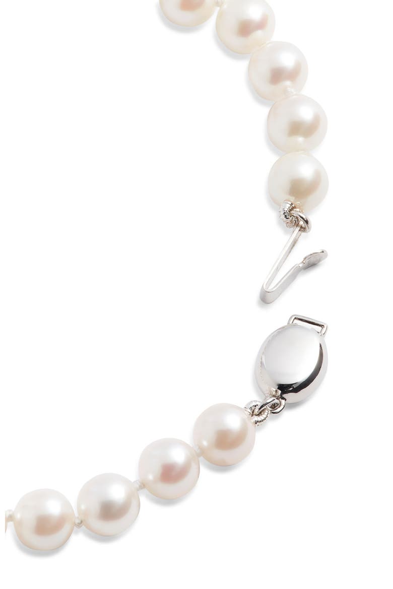 Akoya Pearl Bracelet, Alternate, color, WHITE- 14K WHITE GOLD