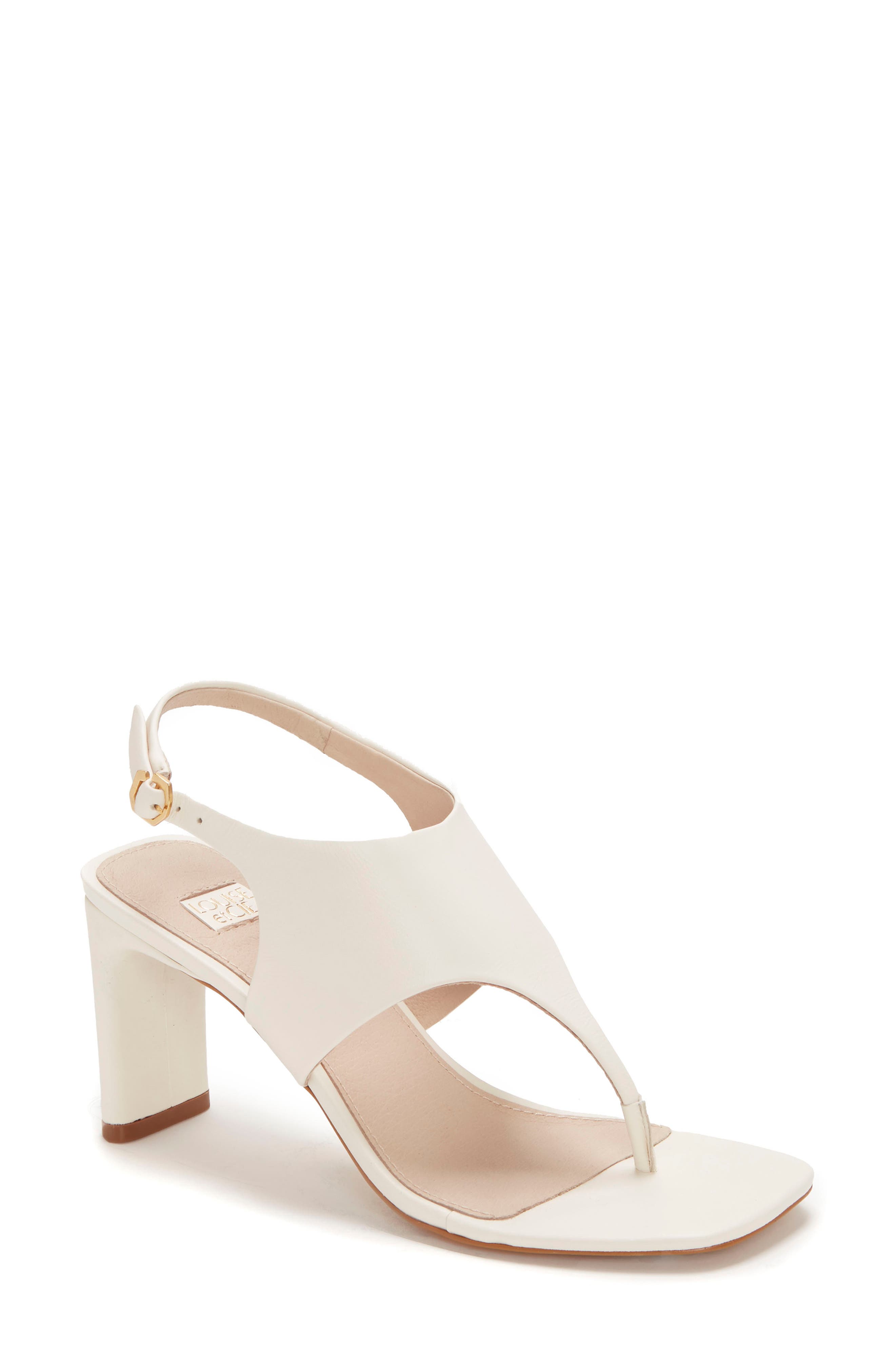 Lalo Thong Sandal, Main, color, MUSLIN