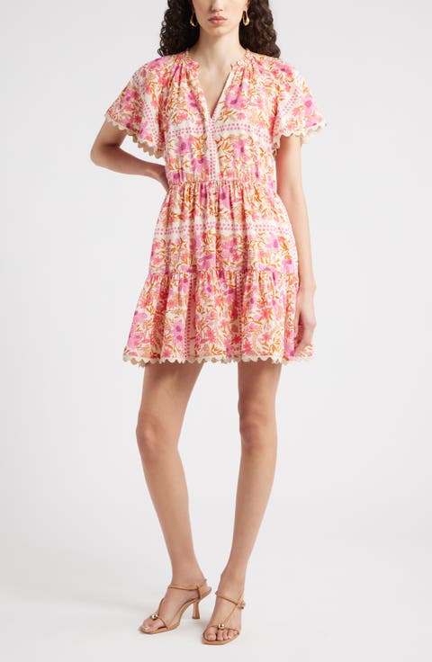 Floral Print Minidress