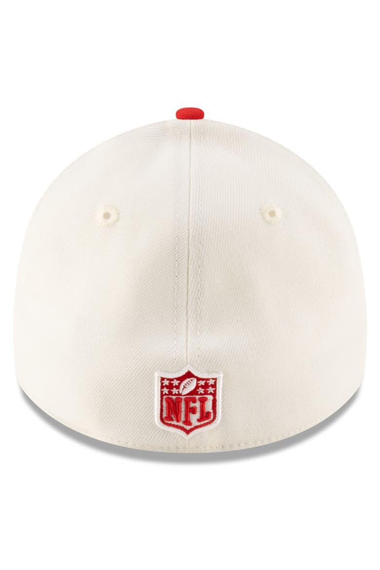 Men's New Era  Cream/Red Kansas City Chiefs 2025 NFL Draft 39THIRTY Flex Hat, Alternate, color, Cream